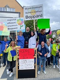 Kundgebung Krankenhaus Boppard